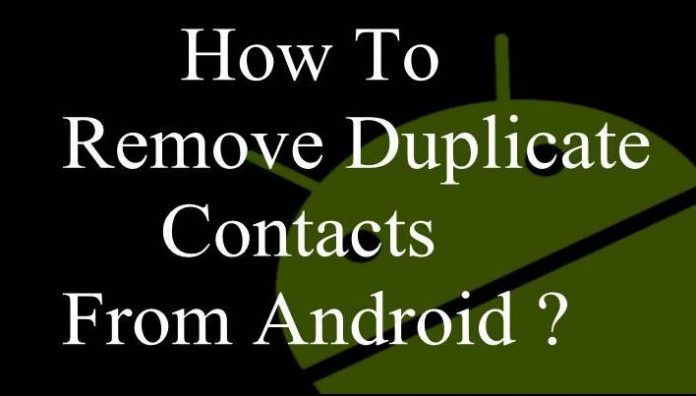 Remove Duplicate Contacts from Android