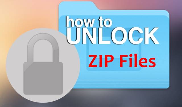 open encrypted zip files