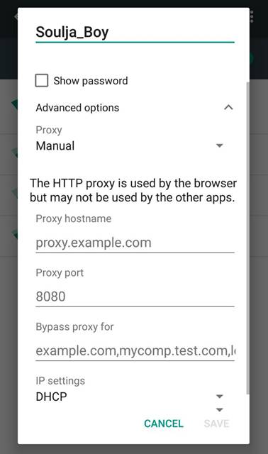 How to Use Proxy Settings on Android Smartphone Without Root