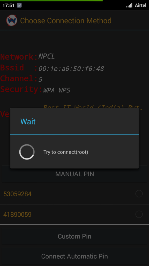 android app hack wifi password without root