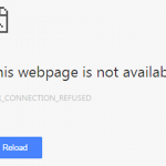 How to Fix ERR_CONNECTION_REFUSED Error Code in Google Chrome ?