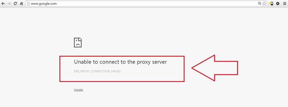 Solved! Unable To Connect To The Proxy Server Error In Chrome