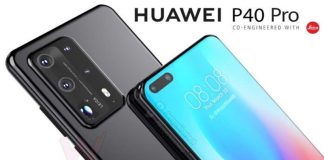 Huawei P40 Pro Display Lit Up in a Real Shot